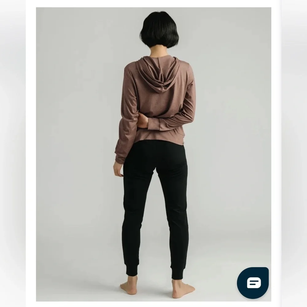 ZYIA Brown Downtime Zip Jacket RC - Picture 3 of 5